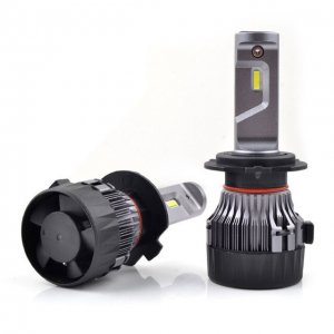 LED Φώτα Αυτοκινήτου Angle Adjust H7 10000LM (2x5000) 60W (2x30W) 6500K CAN BUS 9-32V