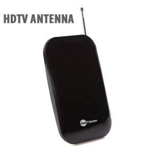 Ψηφιακή HDTV - DVB Κεραία Τηλεόρασης Αυτοενισχυόμενη Υψηλής Απολαβής  - TV HD Black Box VHF - UHF - FM