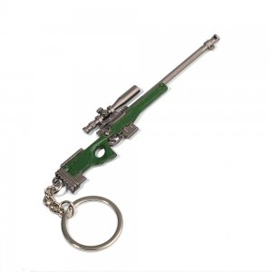 Μεταλλικό Μπρελόκ για Κλειδιά Όπλο - Gun Key Chain
