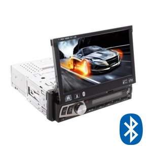 Ενισχυτής Multimedia Οθόνη Αφής 7in TFT Αυτοκινήτου Bluetooth 1 DIN - Ηχοσύστημα MP3,4 USB, SD, AUX, MIC, TV Κάμερα Parking &amp; Subwoofer Out