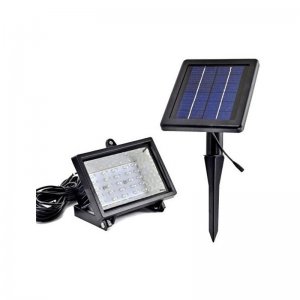 Αδιάβροχος Ηλιακός Προβολέας 54 Led 10W με Φωτοβολταϊκό Πάνελ, Solar Lighting System TG001 με Φωτοβολταϊκό Πάνελ, Τηλεκοντρόλ και Χρονοδιακόπτη