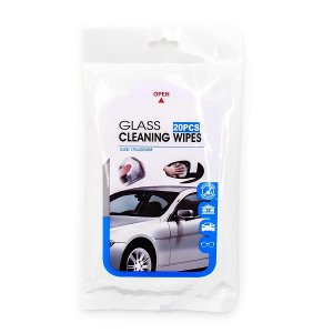 Πανάκια Καθαρισμού Τζαμιών Αυτοκινήτου - Cleaning Wipes 20pc