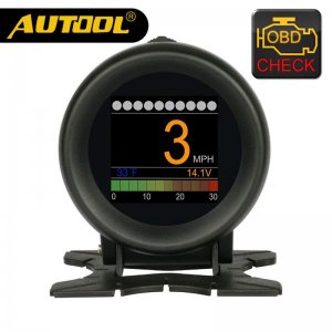Διαγνωστικό Βλαβών &amp; Μετρητής OBD II με Οθόνη HUD Πολλαπλών Ενδείξεων Αυτοκινήτου - Θερμόμετρο, Βολτόμετρο, Ταχύμετρο