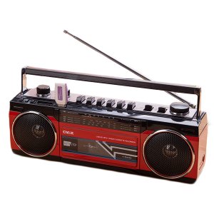 Φορητό Ραδιοκασετόφωνο - Μαγνητόφωνο USB,SD Mp3 Player, Ρεύματος - Μπαταρίας CmiK MK-132BT  Cassette Player