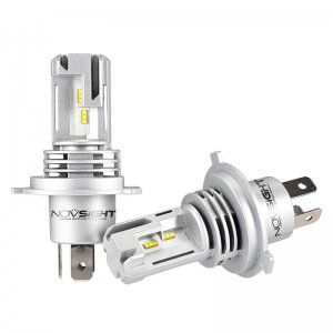 Compact PNP LED Λάμπες Αυτοκινήτου Novsight H4 60W 10000Lm 6000K - Λαμπτήρες Πορείας Car LED Headlights