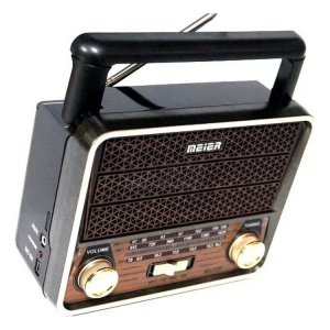 Ρετρό Φορητό Ραδιόφωνο - FM,AM,SW 3 Band DSP Radio USB,TF Mp3 Player