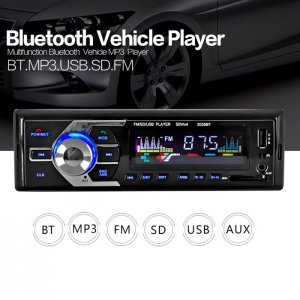 Ασύρματο Radio Mp3 Player Handsfree Αυτοκινήτου με Bluetooth USB,SD,FM, AUX Input, Τηλεχειριστήριο &amp; Μικρόφωνο