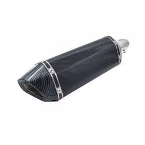 Τελικό Εξάτμισης με Φ 35-50mm CR08 Carbon Μηχανής - Μοτοσυκλέτας