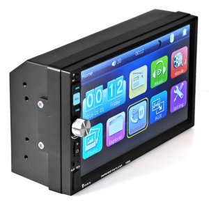 Multimedia Ηχοσύστημα με Οθόνη Αφής 7 2 DIN TFT Bluetooth Handsfree Αυτοκινήτου MP5, USB, SD, FM, AUX, TV  Ενισχυτής 4x60W