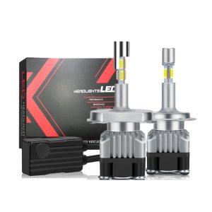 2x Λάμπες 18000lm Αυτοκινήτου Led H4 Canbus με 360 Μοίρες Φωτισμού - Λαμπτήρες Φώτα Πορείας 2 τμχ