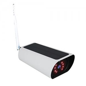 Ηλιακή Αδιάβροχη Ασύρματη IP WiFi Κάμερα Full HD 1080p P2P με Νυχτερινή Λήψη, Ανιχνευτή Κίνησης, Ειδοποίηση στο Κινητό, Μικρόφωνο, Ηχείο, &amp; Micro SD