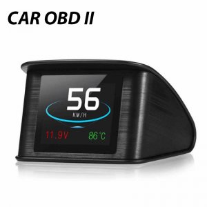 Διαγνωστικό OBD II Αυτοκινήτου με Οθόνη HUD για εμφάνιση Ταχύτητας, Στροφών, Κατανάλωσης, Βολτόμετρο - Head Up Display Real Time Data Meter