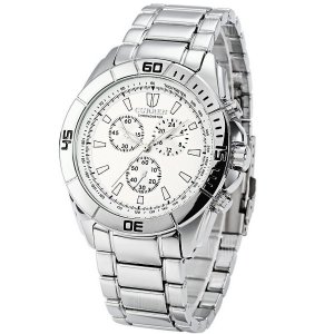 Κλασσικό Ρολόι Χεριού Curren Silver - Luxury Men’s Sports Quartz Watches Stainless Steel