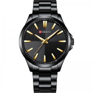 Ανδρικό Ρολόι Curren Black - Men Waterproof Quartz Watch