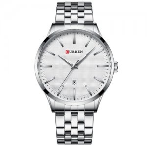 Ανδρικό Ρολόι Curren Silver - Stainless Steel Analog Watch For Men