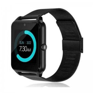 Smart Watch - Αδιάβροχο Έξυπνο Ρολόι με Κάμερα και Bluetooth Μάυρο Z60