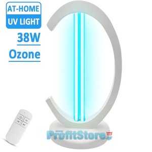 UV Λάμπα Αποστείρωσης Αέρα , Χώρου - Λαμπτήρας με Υπεριώδη Ακτινοβολία, Όζον &amp; Χειριστήριο - Sterilization Lamp Disinfection Light