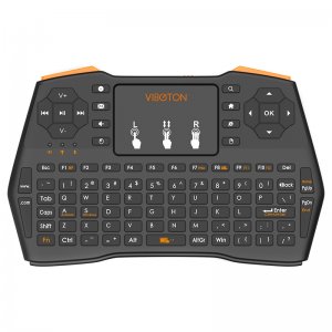 Μίνι Ασύρματο Πληκτρολόγιο 4 σε 1 QWERTY με Ποντίκι i8-PLUS 2.4GhZ - Wireless Touchpad Remote Gamepad, Mouse, Keyboard for PC, TV BOX, Laptop