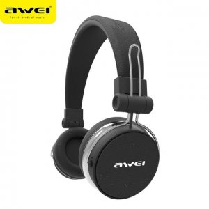 Ασύρματα &amp; Ενσύρματα On-Ear Ακουστικά AWEI Bluetooth Headphones Aux, Handsfree με Μικρόφωνο - Wireless Headset Noise Canceling