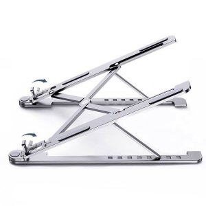 Πτυσσόμενη Βάση Λάπτοπ Αλουμινίου - Laptop Silver Stand