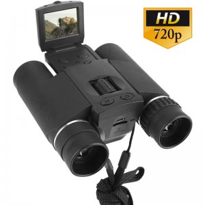 Κιάλια 10x25 Καταγραφικό με Ψηφιακή Κάμερα HD &amp; LCD Οθόνη 1,5 με Focus - Εστίαση &amp; Ρύθμιση Μυωπίας