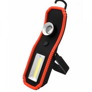 Ανθεκτική Πρακτική Λάμπα Εργασίας με Μπαταρία &amp; Αναδιπλούμενη Βάση - Φακός Χειρός