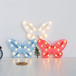 Φωτιστικό Μπαταρίας Πεταλούδα 14 LED