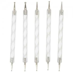Εργαλεία για Βούλες και Nail Art - Dotting Pen Tools Σετ 5 Τεμαχίων