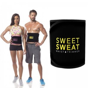 Unisex Ζώνη Αδυνατίσματος για Κοιλιακούς One Size - Sweet Sweat Waist Trimmer Belt