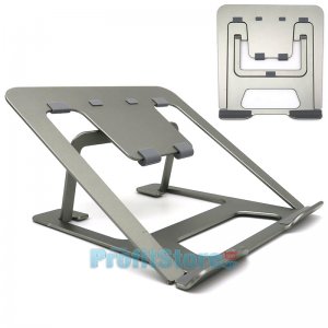Μεταλλική Βάση Λάπτοπ - Stand Στήριξης Tablet &amp; Φορητού Υπολογιστή - Foldable Metallic Cooling Pad for Laptop