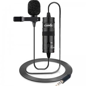 Mini Μικρόφωνο Πετού 3.5mm Jack με 6m Καλώδιο για Κάμερες, DSLR, Smartphone Andowl