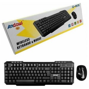 Ασύρματο Πληκτρολόγιο &amp; Ποντίκι - Wireless Keyboard Mouse Andowl