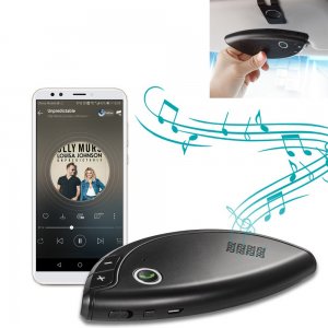 Ασύρματο Μαγνητικό Ηχείο Bluetooth - Μεγάφωνο Αυτοκινήτου Ανοιχτής Ακρόασης 2 Συσκευών - BT SpeakerPhone