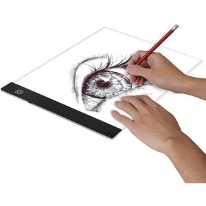 LED Πάνελ Φωτισμού για Σχεδίαση &amp; Ζωγραφική USB - Tablet Ακρυλικό για Ξεπατικωτούρα Light Pad