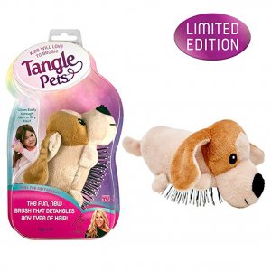 Παιδική Βούρτσα - Λούτρινο Ζωάκι Σκυλάκι - Kids Hair Brush Tangle Pets