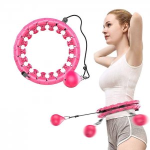 HULA HOOP Massager Κάψτε Κοιλιακό Λίπος - Όργανο Εκγύμνασης, Μασάζ και Αδυνατίσματος