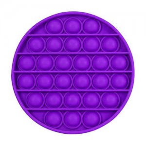 Poppy Αγχολυτικό Παιχνίδι Anti-Stress Ανακούφισης - Fidget Bubble Pop Κύκλος Μωβ