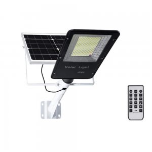 Ηλιακός Αδιάβροχος Προβολέας Δρόμου 50W Floodlight Series - Σύστημα Φωτισμού Εξωτερικού Χώρου με 68 LED