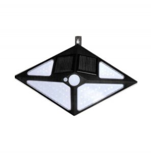 Mini Εξωτερικός Ηλιακός Προβολέας LED με 3 Λειτουργίες Φωτισμού &amp; Αισθητήρα Κίνησης