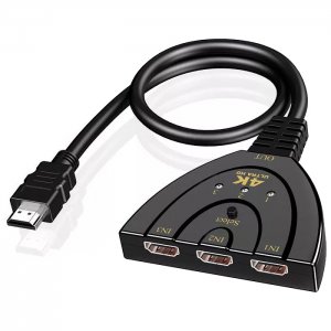 Μετατροπέας 3 σε 1 HDMI 4K Switch με Επιλογή Output της Andowl