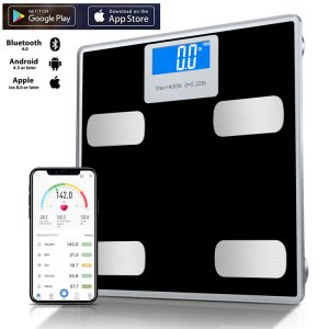 Έξυπνη Ψηφιακή Ζυγαριά 180kg με Bluetooth Εφαρμογή Κινητού για Πλήρη Έλεγχο Βάρους &amp; Μεταβολισμού TY-2013A