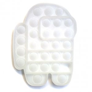 Poppy Πολύχρωμο Αγχολυτικό Παιχνίδι Anti-Stress - Fidget Bubble Pop it Αστροναύτης OEM