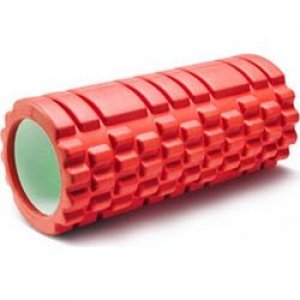 Foam Roller - Αφρώδης Κύλινδρος Μασάζ 13x33cm, Αποκατάστασης, Διάτασης Μυών &amp; Ισορροπίας - Deep Muscle Tissue Massage Cilindro Κόκκινο ΟΕΜ
