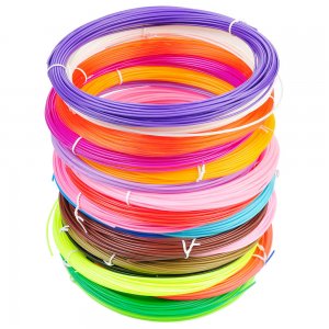 10τμχ PLA Νήματα για 3D Pen 1,75mm 5m Χρωματιστά Filament - Ανταλλακτικά Τρισδιάστατης Εκτύπωσης OEM