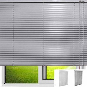 Μεταλλικά Στόρια Σκίασης Αλουμινίου 60x180εκ με Περσίδα 25mm και Μηχανισμό Ρύθμισης Ύψους OEM
