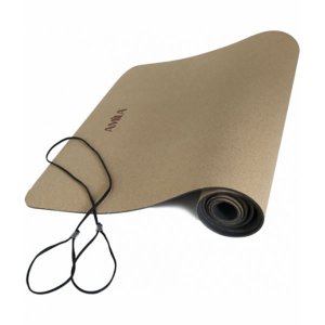Στρώμα Γυμναστικής Yoga AMILA 6mm από Φυσικό Φελλό TPE