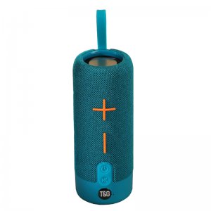 Φορητό Ηχείο Bluetooth 10W, Stereo Surround, 2 Full Range Μεγάφωνα, Μικρόφωνο, USB, AUX, Κάρτα Μνήμης, FM Radio, Γαλάζιο, T&amp;G, TG-619