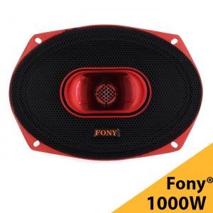 Fony Ηχείο Αυτοκινήτου Οβάλ Mid-Range 1000W 350RMS 165x125mm