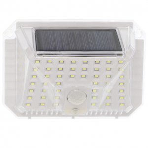 LED Ηλιακό Φωτιστικό Εξωτερικού Χώρου 88 SMD 2835 Πλαστικό 1.5W 135LM με Αισθητήρα Κίνησης 6500K IP65 GD-188 GDPLUS