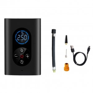 Ασύρματο Ηλεκτρικό Κομπρεσέρ Αέρα - Power Bank - Φακός 4 σε 1 150PSI με Ψηφιακή Οθόνη Φορητό - Smart Portable Wireless Air Pump - Power Bank - Light